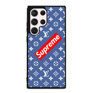 NEW SUPREME LOUIS VUITTON BLUE Samsung Galaxy S23 Ultra Case Cover NEW SUPREME LOUIS VUITTON BLUE Samsung Galaxy S23 Ultra Case Cover