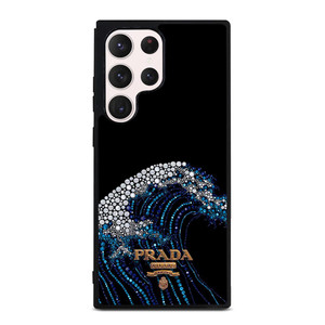 PRADA LOGO DIAMOND WAVE Samsung Galaxy S23 Ultra Case Cover
