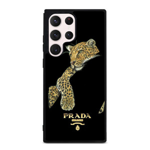 PRADA MILANO LEOPARD Samsung Galaxy S23 Ultra Case Cover PRADA MILANO LEOPARD Samsung Galaxy S23 Ultra Case Cover