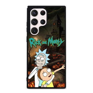 RICK AND MORTY HAPPY HALLOWEEN Samsung Galaxy S23 Ultra Case Cover