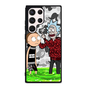 RICK AND MORTY RICK BAPE Samsung Galaxy S23 Ultra Case Cover RICK AND MORTY RICK BAPE Samsung Galaxy S23 Ultra Case Cover
