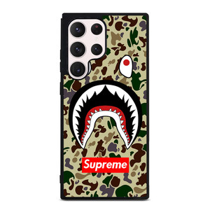 SHARK CAMO BATHING APE SUPREME Samsung Galaxy S23 Ultra Case Cover SHARK CAMO BATHING APE SUPREME Samsung Galaxy S23 Ultra Case Cover