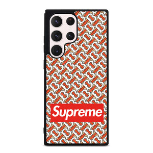 SUPREME BURBERRY Samsung Galaxy S23 Ultra Case Cover