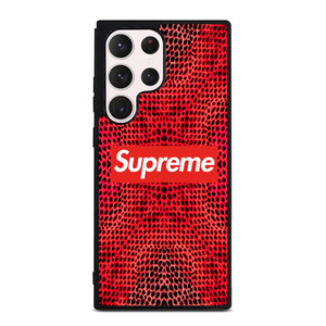SUPREME RED SNAKE SKIN Samsung Galaxy S23 Ultra Case Cover SUPREME RED SNAKE SKIN Samsung Galaxy S23 Ultra Case Cover