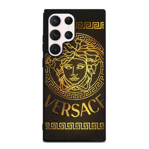 VERSACE GOLD LOGO ORNAMENT Samsung Galaxy S23 Ultra Case Cover VERSACE GOLD LOGO ORNAMENT Samsung Galaxy S23 Ultra Case Cover