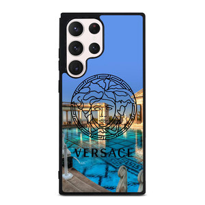 VERSACE LOGO POOL PALACE Samsung Galaxy S23 Ultra Case Cover VERSACE LOGO POOL PALACE Samsung Galaxy S23 Ultra Case Cover