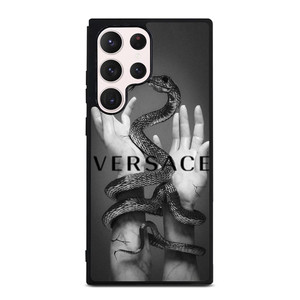VERSACE LOGO SNAKE AND HANDS Samsung Galaxy S23 Ultra Case Cover VERSACE LOGO SNAKE AND HANDS Samsung Galaxy S23 Ultra Case Cover