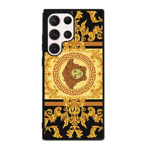 VERSACE ORNAMENT LOGO Samsung Galaxy S23 Ultra Case Cover VERSACE ORNAMENT LOGO Samsung Galaxy S23 Ultra Case Cover