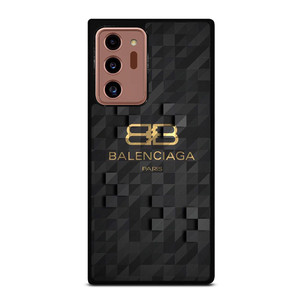 BALENCIAGA PARIS LOGO BLACK GOLD Samsung Galaxy Note 20 Ultra Case Cover BALENCIAGA PARIS LOGO BLACK GOLD Samsung Galaxy Note 20 Ultra Case Cover