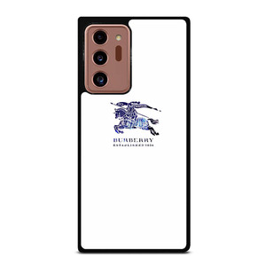 BURBERRY LOGO ESTABLISHED 1856 Samsung Galaxy Note 20 Ultra Case Cover BURBERRY LOGO ESTABLISHED 1856 Samsung Galaxy Note 20 Ultra Case Cover