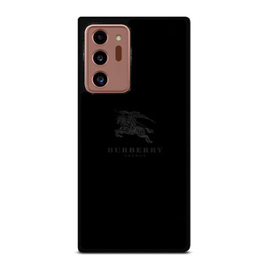 BURBERRY LONDON BLACK LOGO Samsung Galaxy Note 20 Ultra Case Cover BURBERRY LONDON BLACK LOGO Samsung Galaxy Note 20 Ultra Case Cover