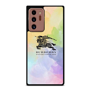 BURBERRY LONDON LOGO COLORFUL Samsung Galaxy Note 20 Ultra Case Cover BURBERRY LONDON LOGO COLORFUL Samsung Galaxy Note 20 Ultra Case Cover