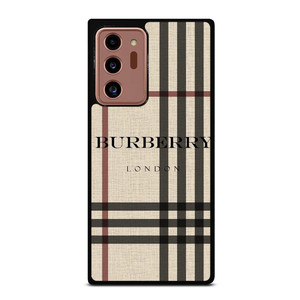 BURBERRY LONDON LOGO PATTERN Samsung Galaxy Note 20 Ultra Case Cover BURBERRY LONDON LOGO PATTERN Samsung Galaxy Note 20 Ultra Case Cover
