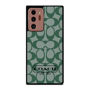 COACH GREEN LOGO PATTERN Samsung Galaxy Note 20 Ultra Case Cover COACH GREEN LOGO PATTERN Samsung Galaxy Note 20 Ultra Case Cover