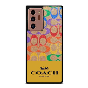 COACH NEW YORK ICON LOGO Samsung Galaxy Note 20 Ultra Case Cover COACH NEW YORK ICON LOGO Samsung Galaxy Note 20 Ultra Case Cover