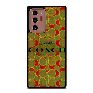 COACH NEW YORK LOGO GREEN RED ICON Samsung Galaxy Note 20 Ultra Case Cover COACH NEW YORK LOGO GREEN RED ICON Samsung Galaxy Note 20 Ultra Case Cover