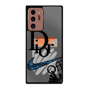 DIOR OFF WHITE SUPREME LOGO Samsung Galaxy Note 20 Ultra Case Cover DIOR OFF WHITE SUPREME LOGO Samsung Galaxy Note 20 Ultra Case Cover