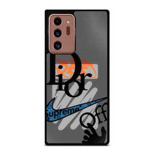 DIOR SUPREME OFF WHITE NIKE LOGO Samsung Galaxy Note 20 Ultra Case Cover