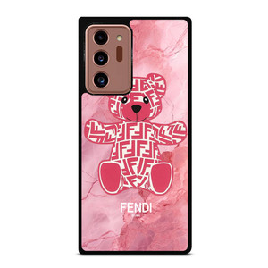 FENDI ROMA LOGO PINK BEAR Samsung Galaxy Note 20 Ultra Case Cover