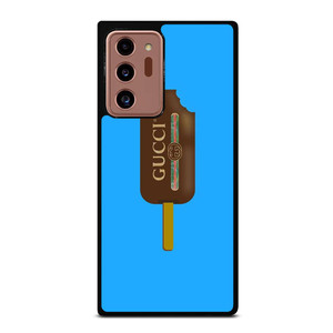 GUCCI LOGO CHOCOLATE ICE CREAM Samsung Galaxy Note 20 Ultra Case Cover GUCCI LOGO CHOCOLATE ICE CREAM Samsung Galaxy Note 20 Ultra Case Cover