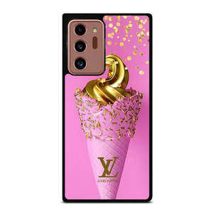 LOUIS VUITTON LOGO GOLDEN ICE CREAM ICON Samsung Galaxy Note 20 Ultra Case Cover LOUIS VUITTON LOGO GOLDEN ICE CREAM ICON Samsung Galaxy Note 20 Ultra Case Cover