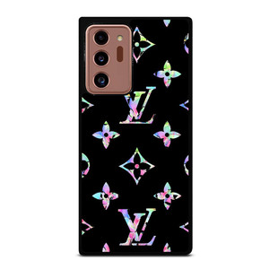 LOUIS VUITTON LOGO LV BLACK RAINBOW Samsung Galaxy Note 20 Ultra Case Cover LOUIS VUITTON LOGO LV BLACK RAINBOW Samsung Galaxy Note 20 Ultra Case Cover