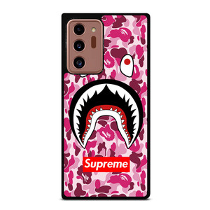SUPREME BAPE CAMO SHARK Samsung Galaxy Note 20 Ultra Case Cover SUPREME BAPE CAMO SHARK Samsung Galaxy Note 20 Ultra Case Cover