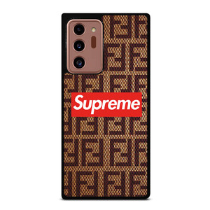 SUPREME FENDI PATTERN Samsung Galaxy Note 20 Ultra Case Cover
