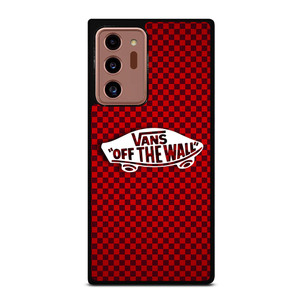 VANS OFF THE WALL SKATER RED CARBON Samsung Galaxy Note 20 Ultra Case Cover VANS OFF THE WALL SKATER RED CARBON Samsung Galaxy Note 20 Ultra Case Cover