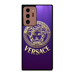 VERSACE SILVER VIOLET LOGO Samsung Galaxy Note 20 Ultra Case Cover VERSACE SILVER VIOLET LOGO Samsung Galaxy Note 20 Ultra Case Cover