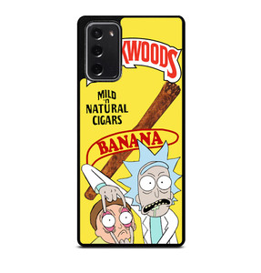 BACKWOODS CIGARS BANANA RICK AND MORTY Samsung Galaxy Note 20 Case Cover BACKWOODS CIGARS BANANA RICK AND MORTY Samsung Galaxy Note 20 Case Cover