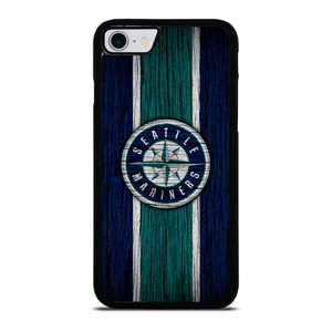 SEATTLE MARINERS WOODEN STRIPE LOGO  iPhone SE 2022 Case Cover