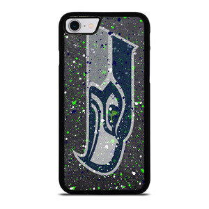 SEATTLE SEAHAWKS SPLASHED LOGO  iPhone SE 2022 Case Cover