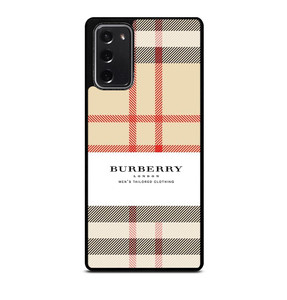 BURBERRY LONDON MEN'S TAILORED CLOTHING Samsung Galaxy Note 20 Case Cover BURBERRY LONDON MEN'S TAILORED CLOTHING Samsung Galaxy Note 20 Case Cover