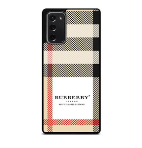 BURBERRY LONDON PATTERN LOGO Samsung Galaxy Note 20 Case Cover BURBERRY LONDON PATTERN LOGO Samsung Galaxy Note 20 Case Cover