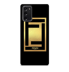 FENDI ROMA LOGO GOLD Samsung Galaxy Note 20 Case Cover