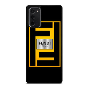 FENDI ROMA YELLOW LOGO Samsung Galaxy Note 20 Case Cover