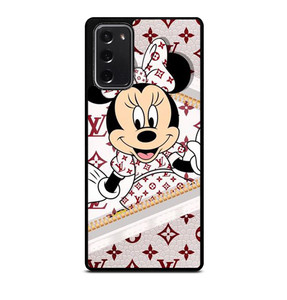 LOUIS VUITTON LV ZIPPER X MINNIE MOUSE DISNEY Samsung Galaxy Note 20 Case Cover