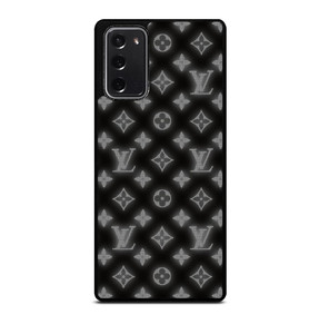 LOUISE VUITTON LOGO PATTERN BLACK WHITE Samsung Galaxy Note 20 Case Cover
