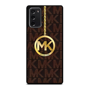 MICHAEL KORS MK GOLD EMBLEM Samsung Galaxy Note 20 Case Cover