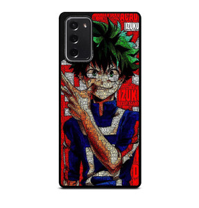 MY HERO ACADEMIA IZUKU MIDORIYA ANIME Samsung Galaxy Note 20 Case Cover MY HERO ACADEMIA IZUKU MIDORIYA ANIME Samsung Galaxy Note 20 Case Cover