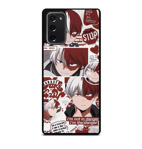 MY HERO ACADEMIA SHOTO TODOROKI QUOTE Samsung Galaxy Note 20 Case Cover