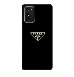 PRADA MILANO BLACK LOGO Samsung Galaxy Note 20 Case Cover