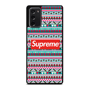 SUPREME AZTEC PATTERN Samsung Galaxy Note 20 Case Cover