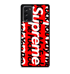 SUPREME PAY ME FUCK YOU Samsung Galaxy Note 20 Case Cover