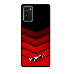 SUPREME RED PATTERN Samsung Galaxy Note 20 Case Cover