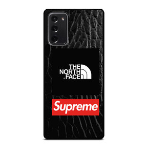 SUPREME X THE NORTH FACE LEATHER Samsung Galaxy Note 20 Case Cover