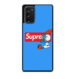 SUPREME X THE SMURFS Samsung Galaxy Note 20 Case Cover
