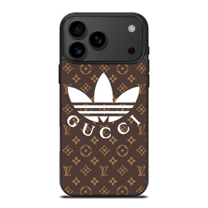 ADIDAS X GUCCI X LOUIS VUITTON PATTERN iPhone 17 Pro Max Case Cover