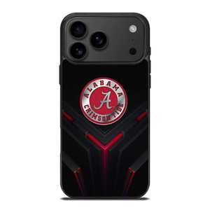 ALABAMA CRIMSON TIDE METAL BADGE iPhone 17 Pro Max Case Cover